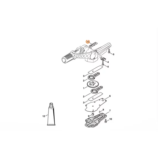 STIHL  Tabliczka ostrzegawcza 0000 967 7326